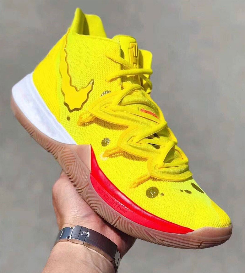 Unisex Nike KYRIE 5 x Spongebob Patrick Star Squidward